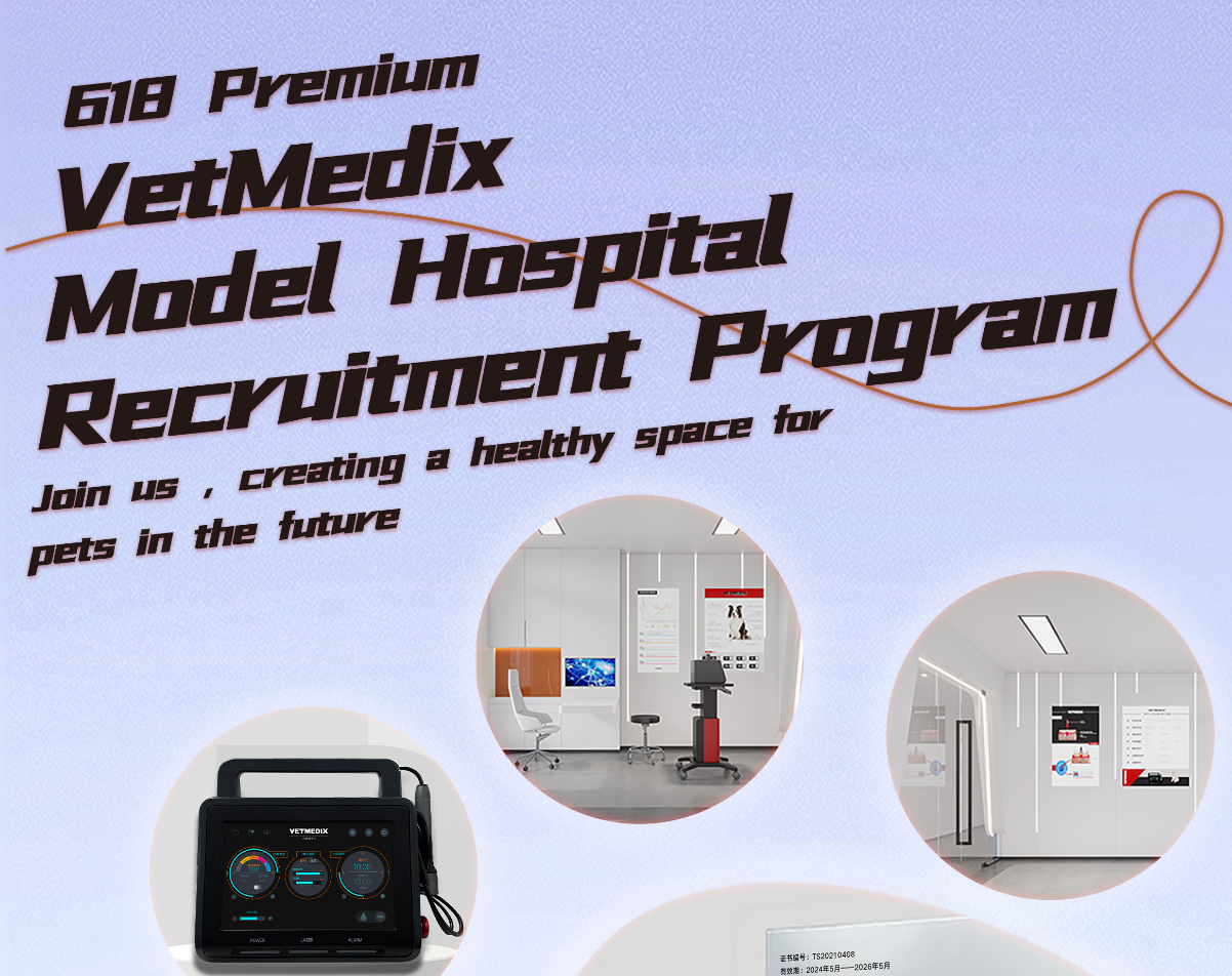 【618 استحقاق 】VetMedix Small Animal High Energy Laser Demonstration Hospital Recruitment